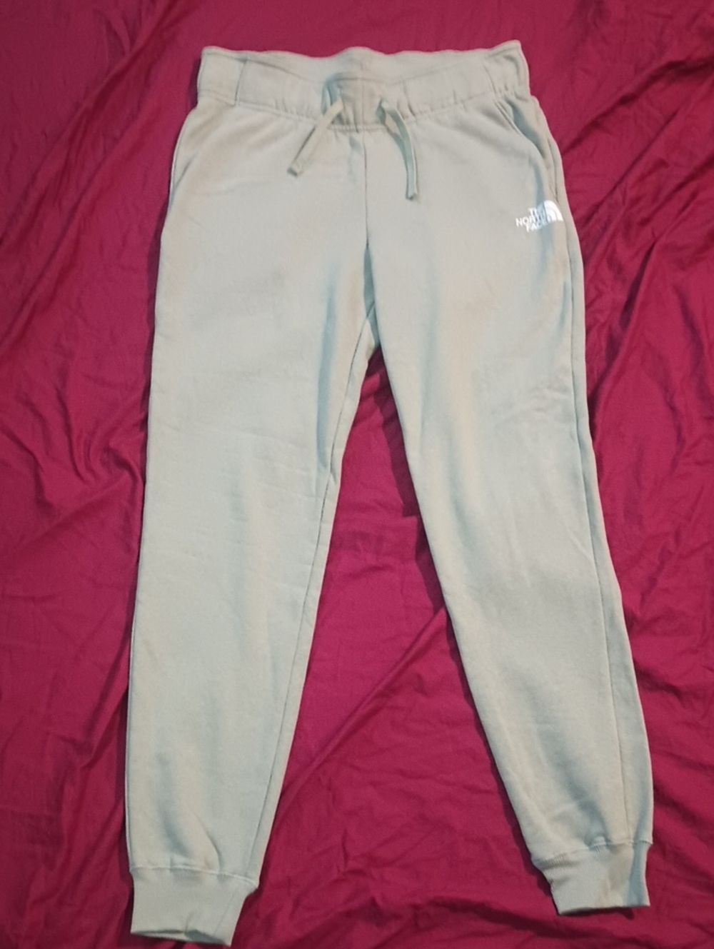 The North Face Woman's Sage Green Jogger Sweatpant Size M New Without Tags Comfy
